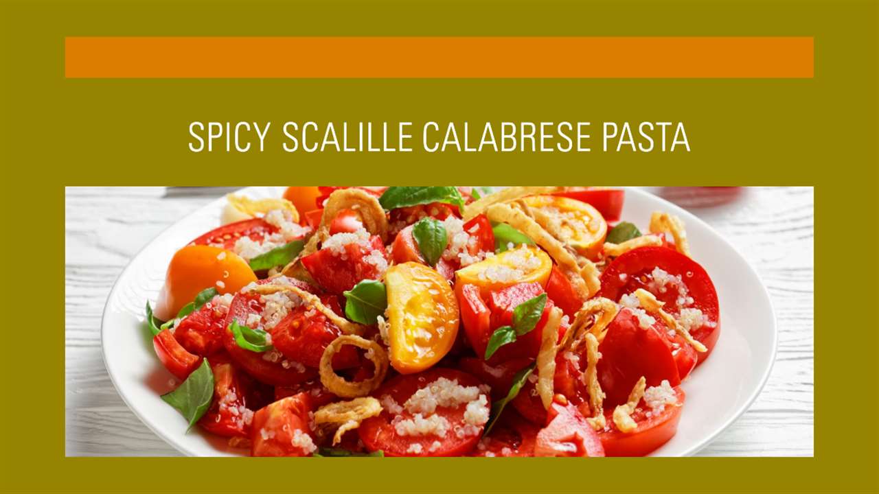 Scalille Calabrese Recipe